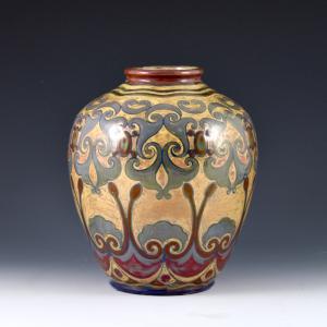 Jarrón con motivos vegetales - Galileo Chini, circa 1910-1920